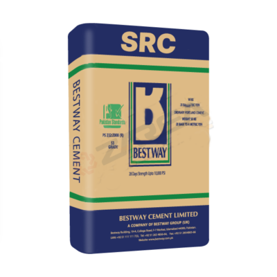 Buy Bestway Cement (SRC) from Zarea. It boosts the durability of your construction projects. Especially designed to withstand harsh sulphate environments.