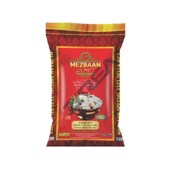 Buy Meezban Kainat Sella Rice from Zarea. It's known for its long grains and delightful fragrance, guaranteeing freshness and exceptional taste.