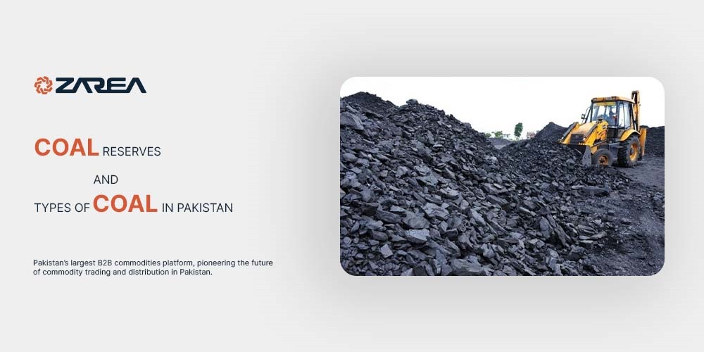 Explore the types of coal in Pakistan with Zarea. It is divided into four major categories: peat, lignite, bituminous, and anthracite.
