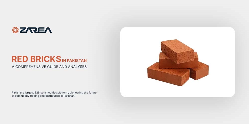 Let's explore the types, benefits, and uses of red bricks in Pakistan with Zarea. Also, find out the costs of various red clay bricks.